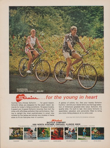 1971 schwinn speed suburban - schwinn, 10-speed