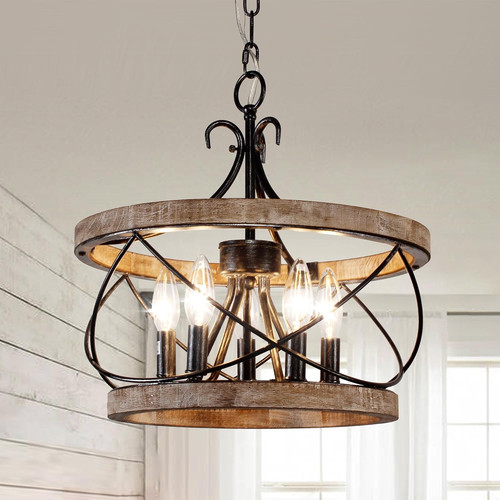 Farmhouse chandelier - farmhouse,