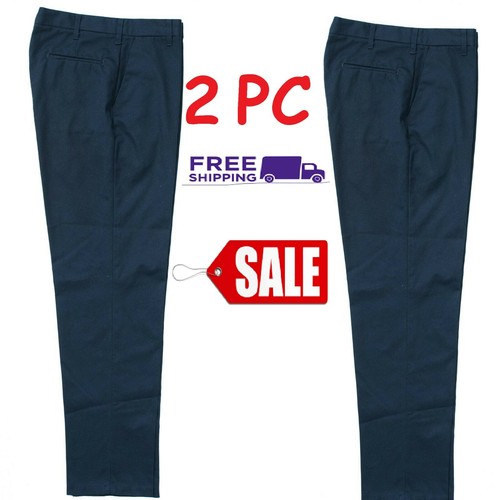 Navy blue mechanic work pants - blue,