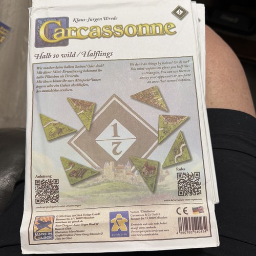 Carcassonne halflings 2 - carcassonne, 1