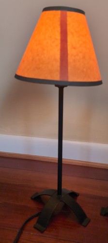 Pair short lamps - pair,