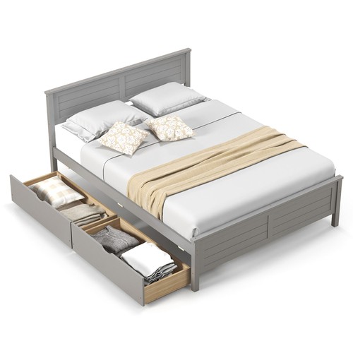 Full size wooden - size, bed