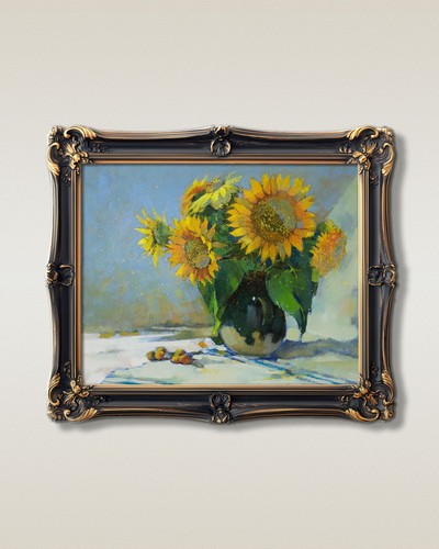 Sunflower wind floral - sunflower, still