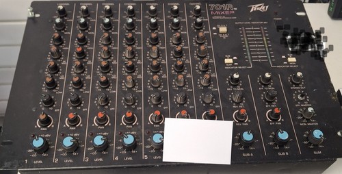 Peavey 701r sound mixer - 701r, 7