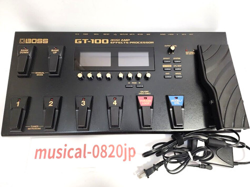 Boss 100 multi effects - multi-effects, amp