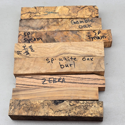 Figured wood pen blank - pen, lot