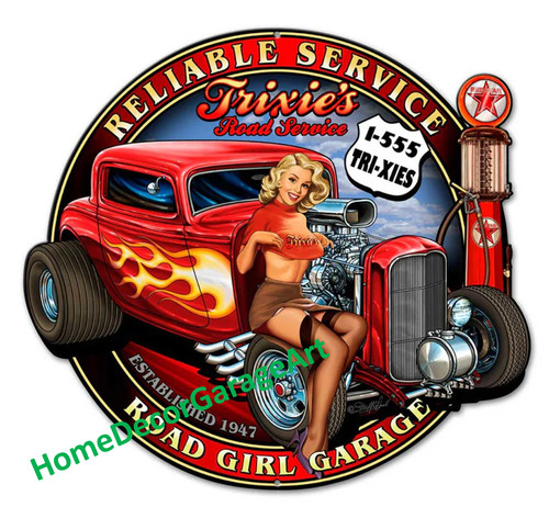 Trixie hot rod - hot, road