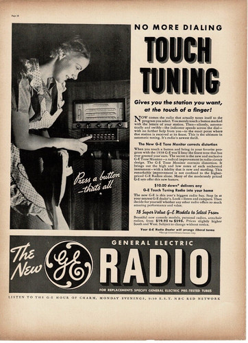 1937 general electric radio - general,