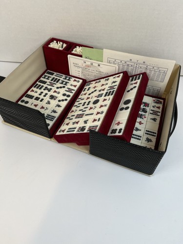 Vintage mahjong set mizuno - vintage,