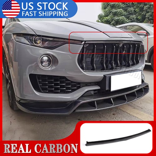 Real carbon front bumper grill - real,