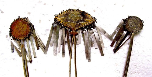 Japanese kanzashi metal - japanese,