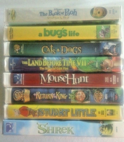 Children vhs - 8, children’s