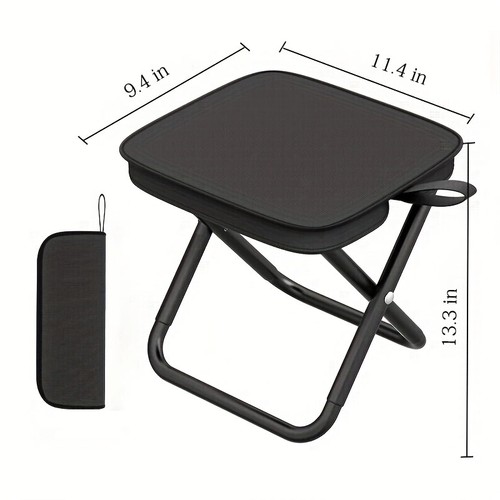 Small folding camping stool - small,