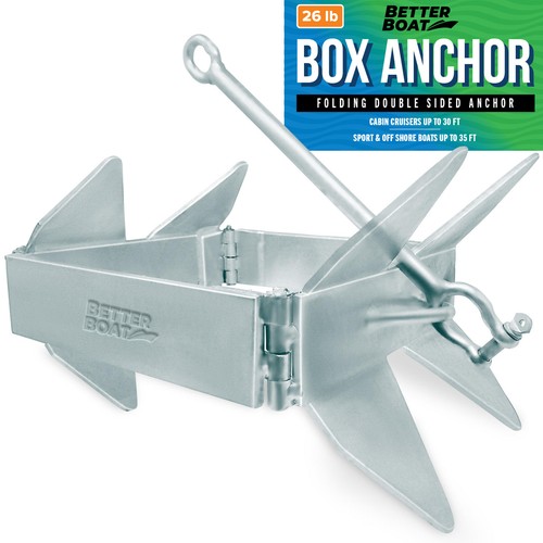 Boat box anchor for boats - for,