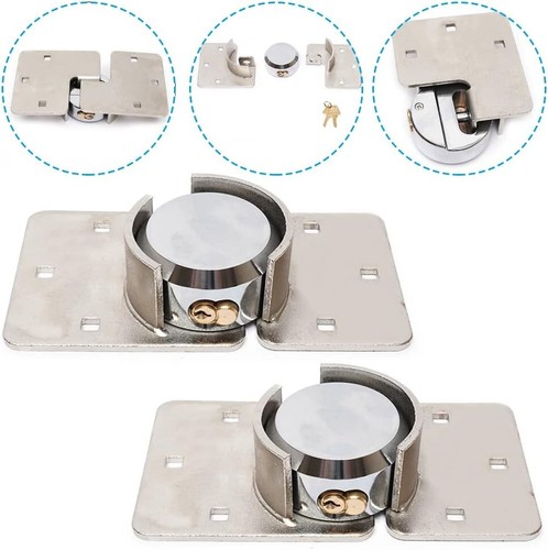 2pcs garage shed door lock - shed,