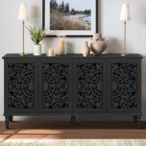 Antique sideboard buffet - sideboard, 60"
