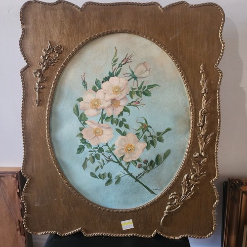 Antique oval painting - antique,