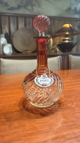 Antique baccarat crystal - 10”,