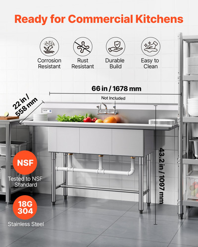 Compartment sink 304 - 3,