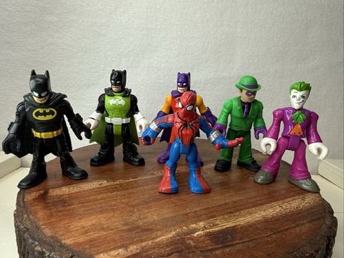 Imaginext super friends lot - super,