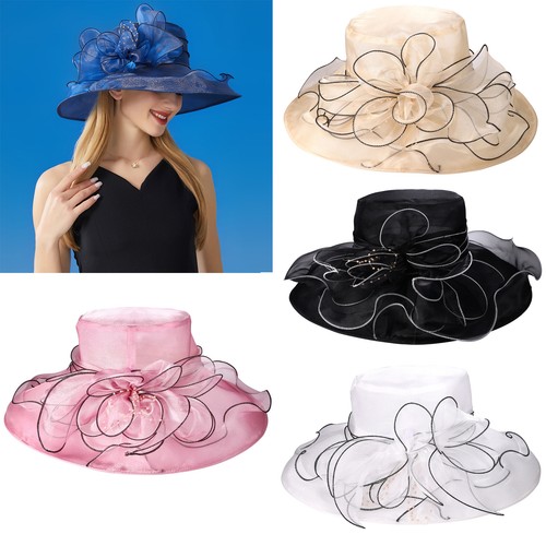 Women organza fascinator - women,