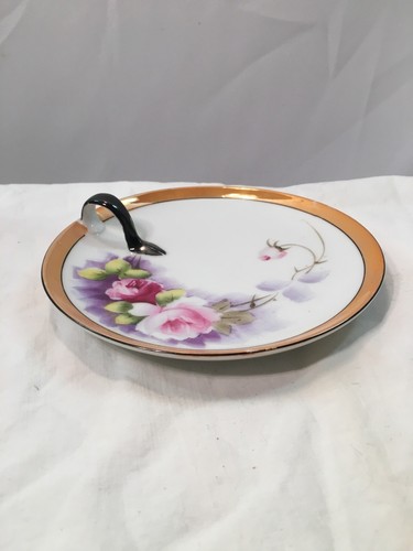 Noritake hand painted nappy - hand-painted,