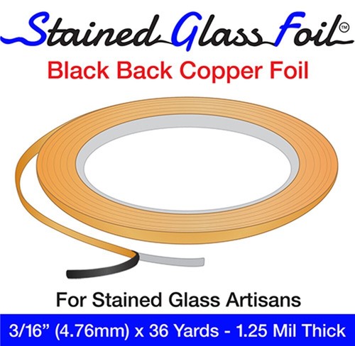 Stained glass copper - stained, foil