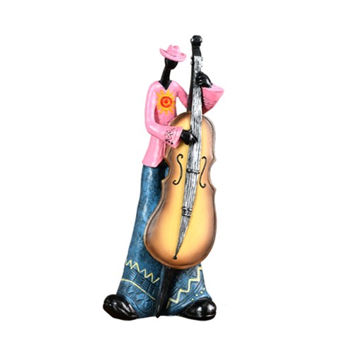 Jazz band player figurines - player,