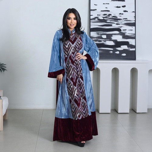 Eid muslim velvet splicing - velvet,