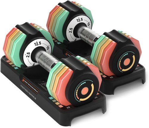 Adjustable dumbbells set - adjustable,
