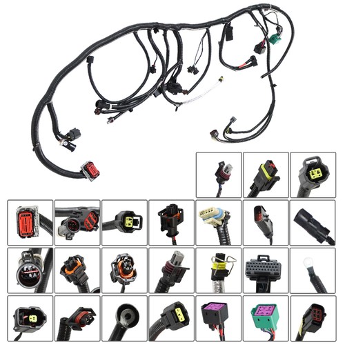 Diesel engine wiring harness - engine,
