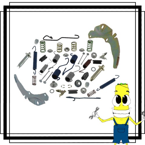 Complete rear brake - rear,