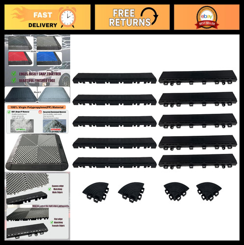 Interlocking garage floor - garage,