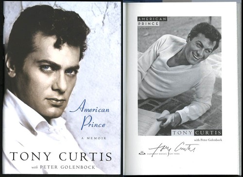 Tony curtis signed autographed - signed,