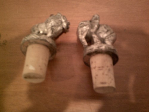 Lion elephant cork bottom - elephant,