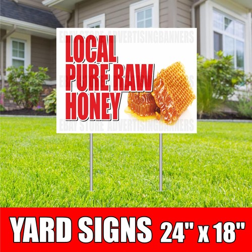 Local pure raw honey yard - pure,