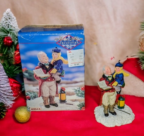 Lemax nos caroling with - caroling,