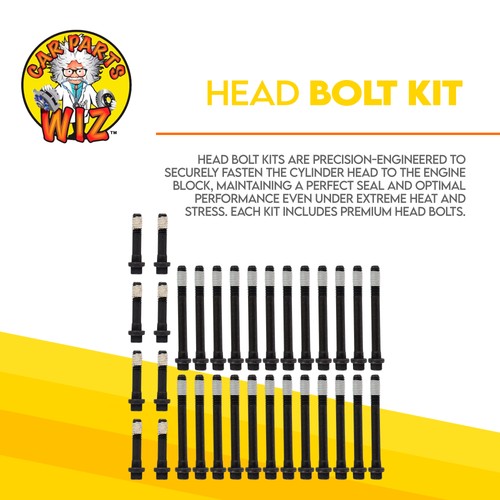 Engine head bolt - engine, fits