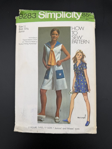 Simplicity 9283 pattern - 9283,