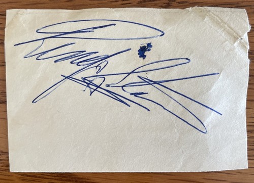 Beatles ringo starr autograph - ringo,