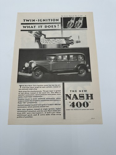1929 the new nash - nash, 400