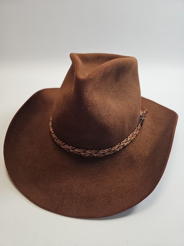 Vintage stetson brown felt - stetson,