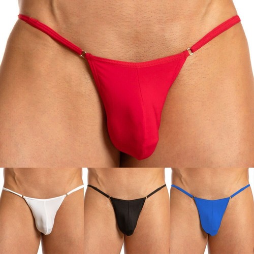 Mens low rise elastic - low-rise, bulge