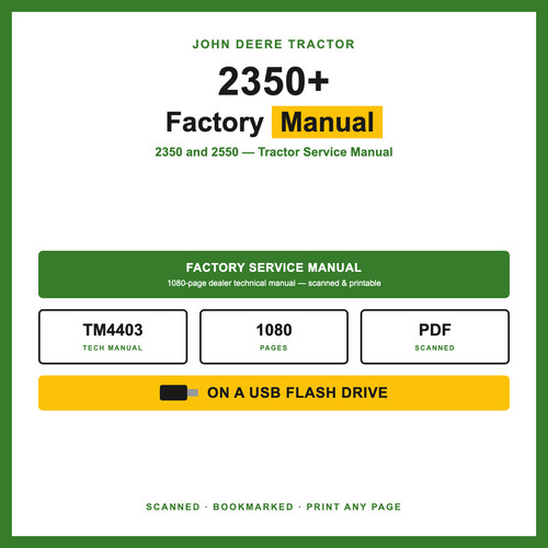 John deere 2350 - 2350, 2550