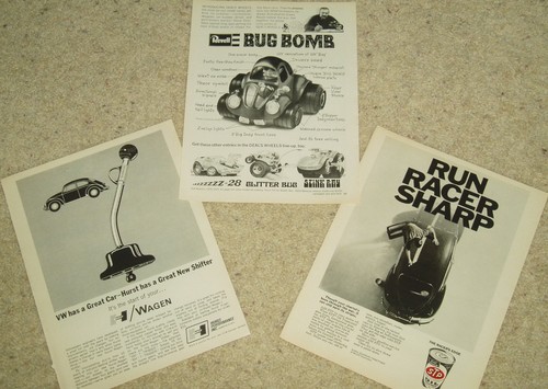 Revell bug bomb ad - revell, vw