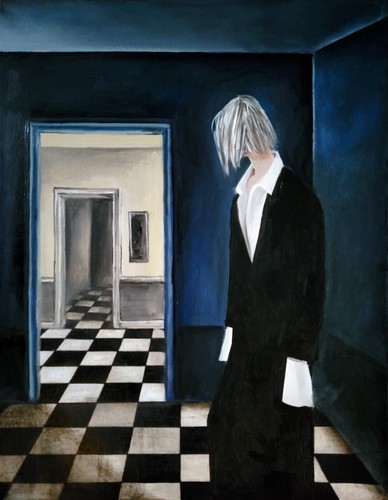 Original oil canvas - original, on