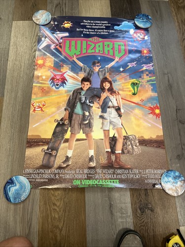 The wizard vhs movie poster - the,