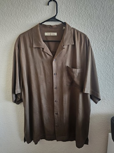Tommy bahama shirt men brown - l,