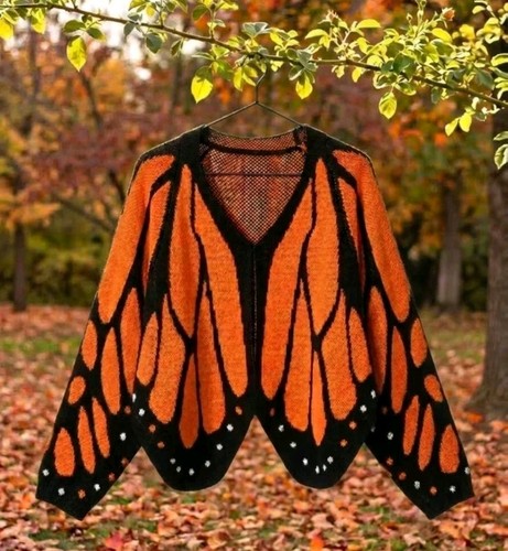 Butterfly wing knit - butterfly,
