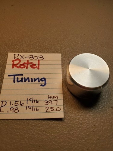 Rotel tuning knob rx - knob, rx-803